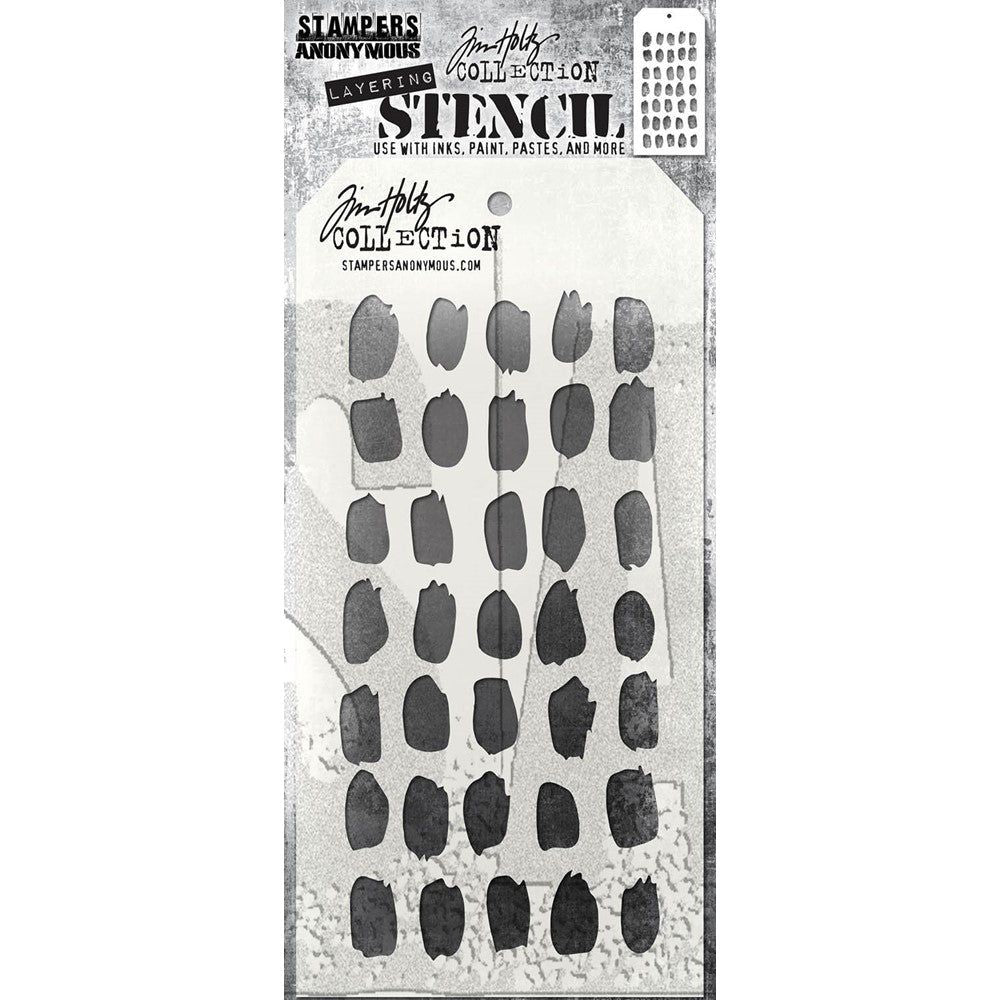 Tim Holtz Layering Stencil Brush Mark THS167