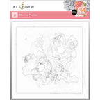 Altenew Billowing Peonies Layering Stencils alt7741st