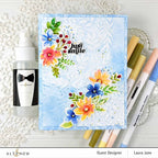 Altenew Delicate Wreath 3D Embossing Folder alt7733 just smile