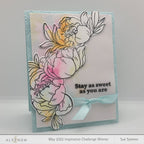 Altenew Luxurious Motifs 3D Embossing Folder alt7721 sweet as you are