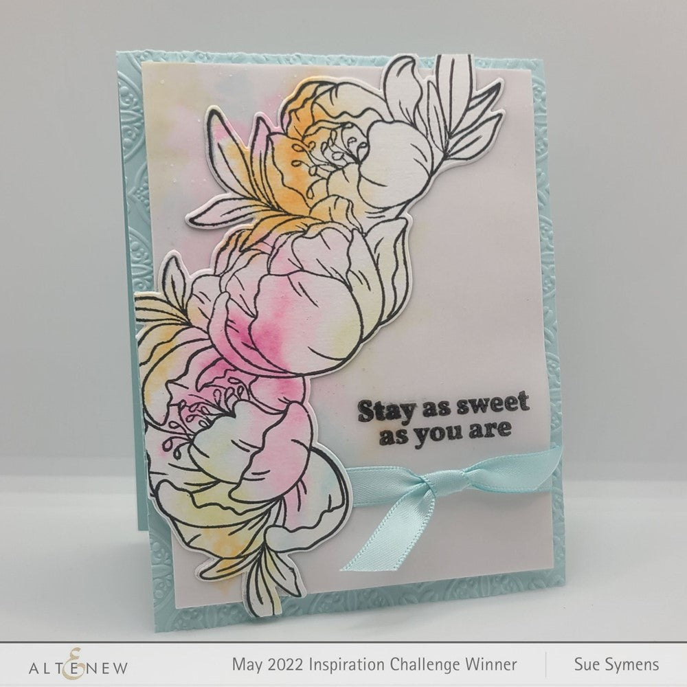 Altenew Luxurious Motifs 3D Embossing Folder alt7721 sweet as you are