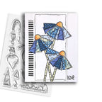 Polkadoodles Flowers and Things Stamp Soup Clear Stamps pd8742 flowers