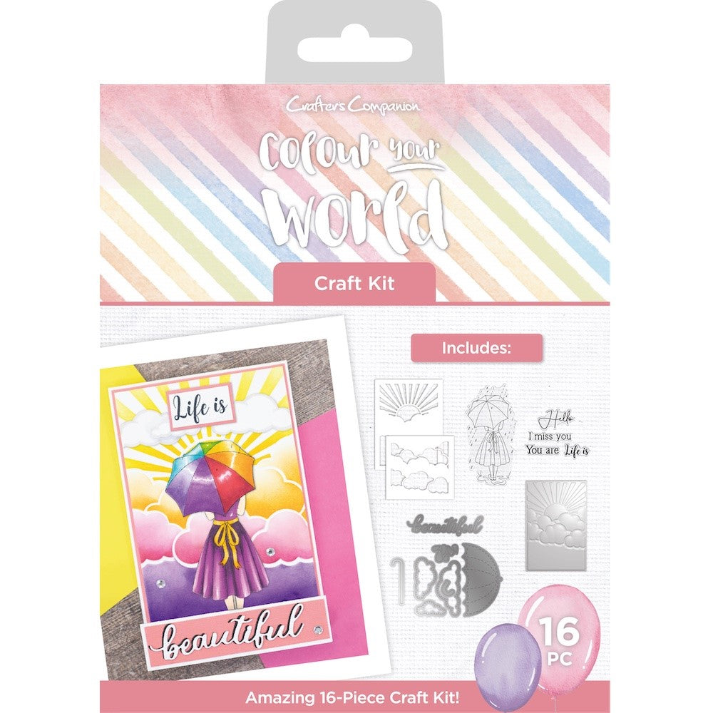 Crafter's Companion Colour Your World Craft Kit cyw-craftkit