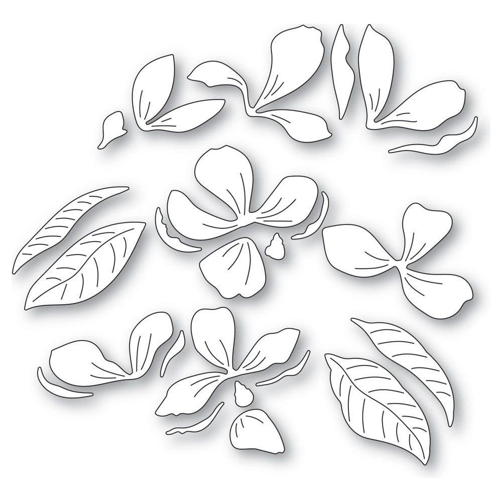 Memory Box Memory Box Magnolia Blossom Trio Dies 94720 die pieces