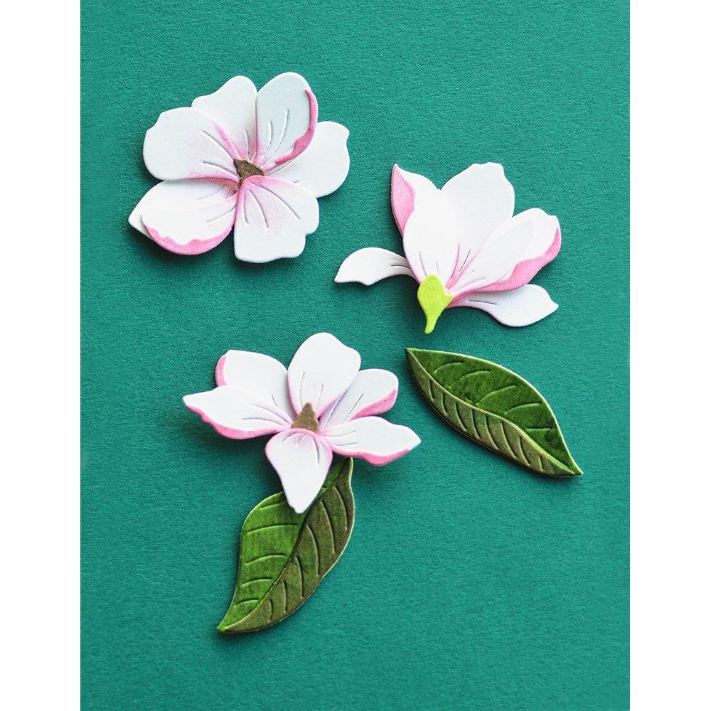 Memory Box Memory Box Magnolia Blossom Trio Dies 94720 blooms