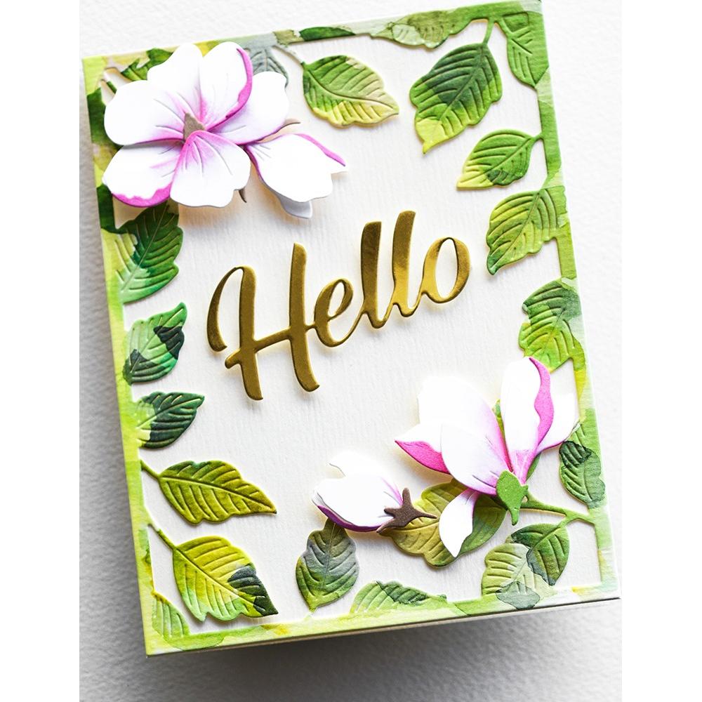 Memory Box Memory Box Magnolia Blossom Trio Dies 94720 hello