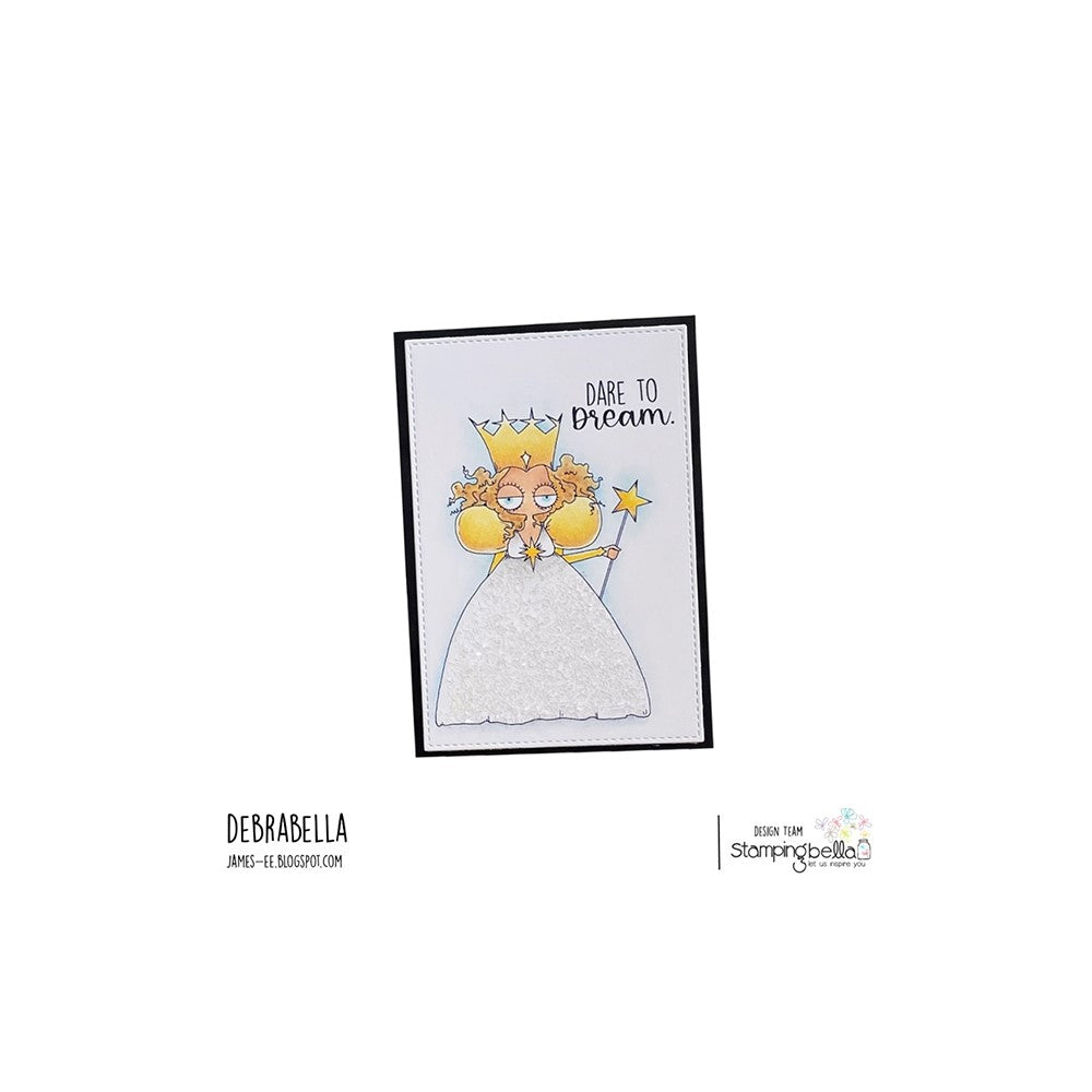 Stamping Bella Oddball Oz Glinda The Good Witch Cling Stamp eb1229 dare to dream