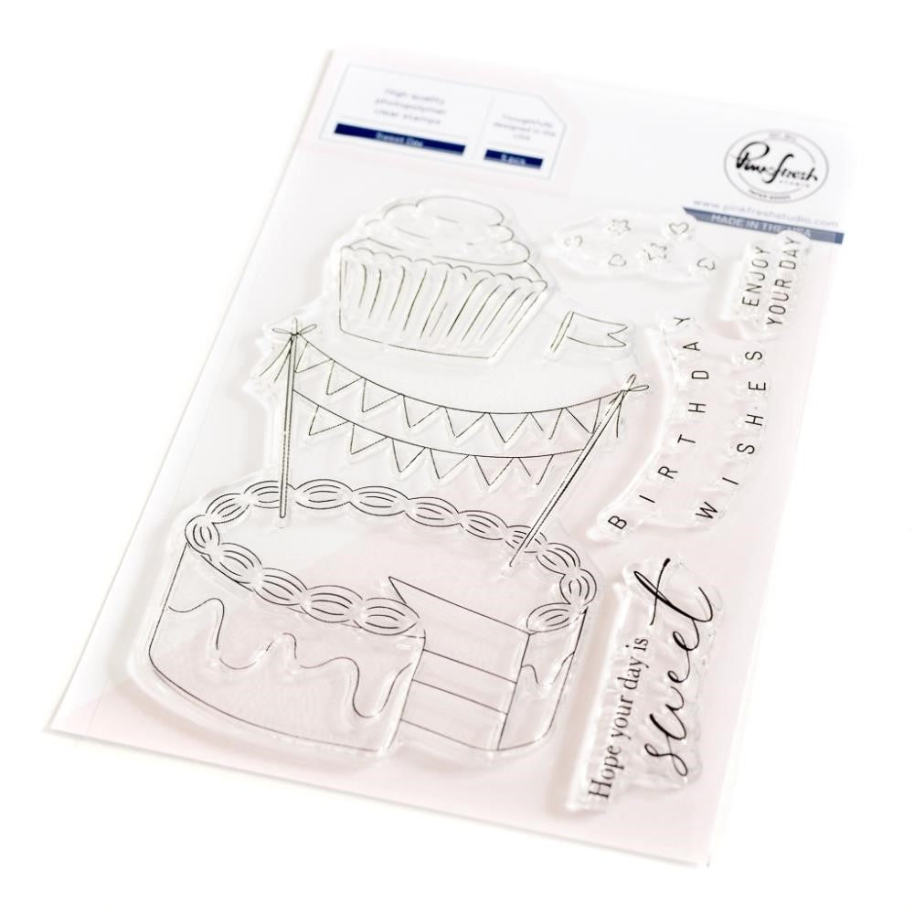 PinkFresh Studio Sweet Day Clear Stamp Set 199223