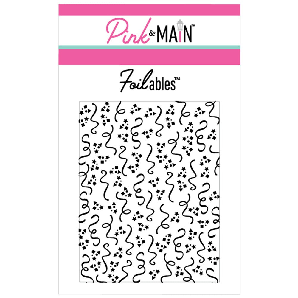 Pink and Main Confetti Foilable Panels pmf060
