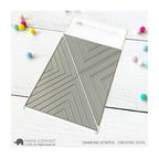 Mama Elephant Diamond Stripes Creative Cuts Steel Dies