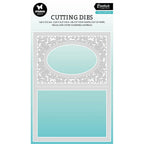 Studio Light Floral Border Card Dies slescd518