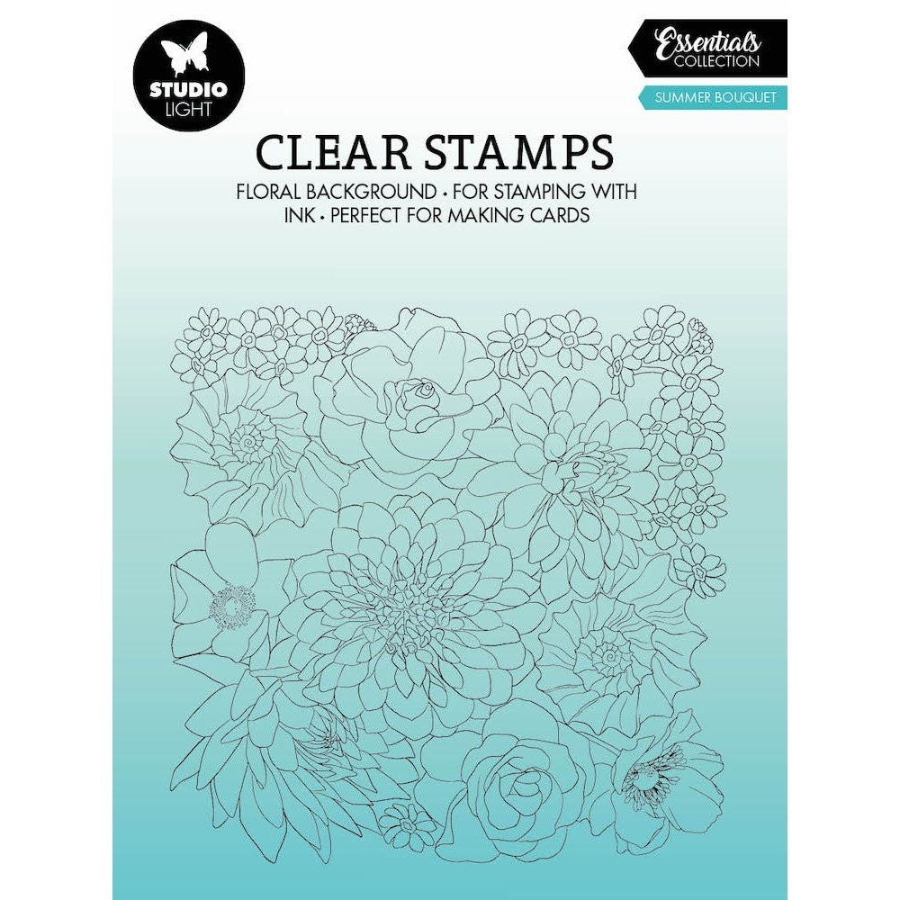 Studio Light Summer Bouquet Clear Stamp slesstamp424