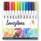 Altenew Zanzibar Water Based Dual Tip Pens ALT6462