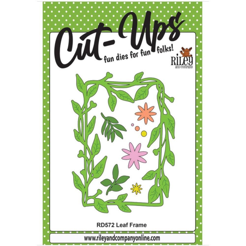 Riley And Company Cut Ups Leaf Frame Dies RD572