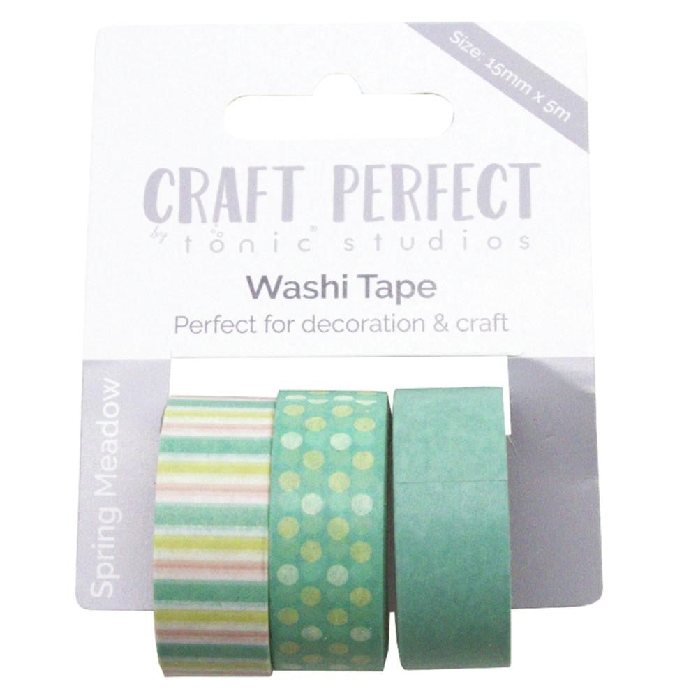 Tonic Spring Meadow Washi Tape Rolls 9324e