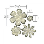 Simon Says Stamp! Tim Holtz Sizzix Die TATTERED FLORALS Bigz Flower Alterations 656640