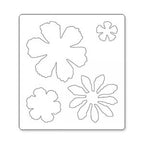 Simon Says Stamp! Tim Holtz Sizzix Die TATTERED FLORALS Bigz Flower Alterations 656640