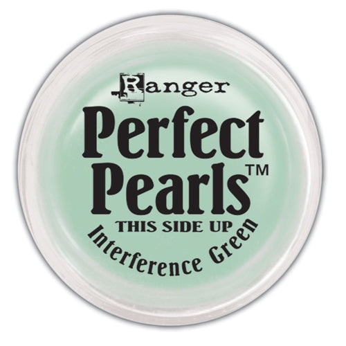 Simon Says Stamp! Ranger Perfect Pearls INTERFERENCE GREEN Powder PPP17769