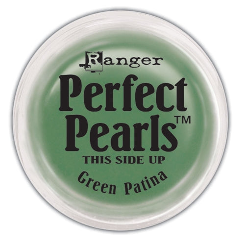 Simon Says Stamp! Ranger Perfect Pearls GREEN PATINA Powder PPP21889