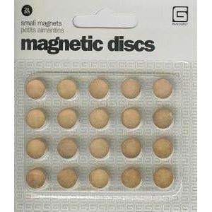 Simon Says Stamp! BasicGrey SMALL MAGNETIC DISCS Self Adhesive MET359