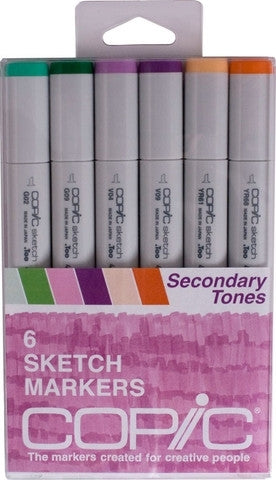 Simon Says Stamp! Copic Sketch SECONDARY TONES Markers Kit *