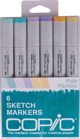 Simon Says Stamp! Copic Sketch PALE PASTELS Markers Kit