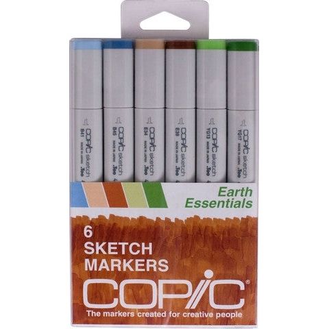 Simon Says Stamp! Copic Sketch EARTH ESSENTIALS Markers Kit