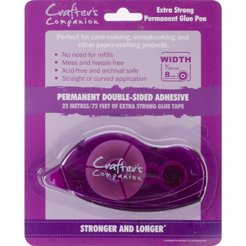 Simon Says Stamp! Crafter's Companion EXTRA STRONG PERMANENT TAPE RUNNER CC-ADH-TAPE