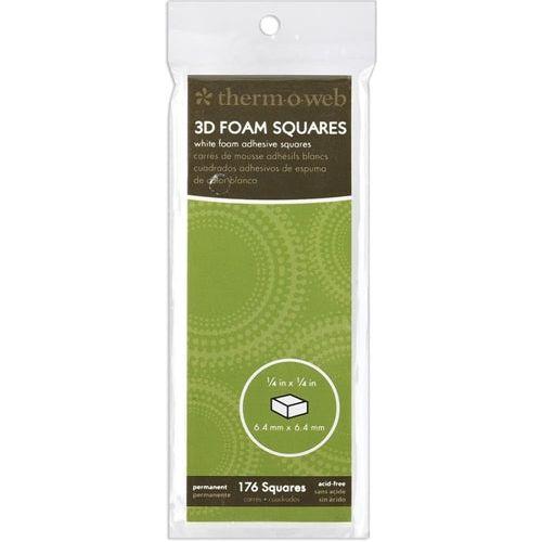 Simon Says Stamp! Therm O Web 3D FOAM SQUARES White Adhesive 3683