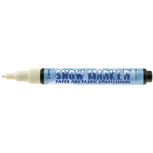 Simon Says Stamp! Marvy SNOW MARKER White 102900 PUFF PAINT