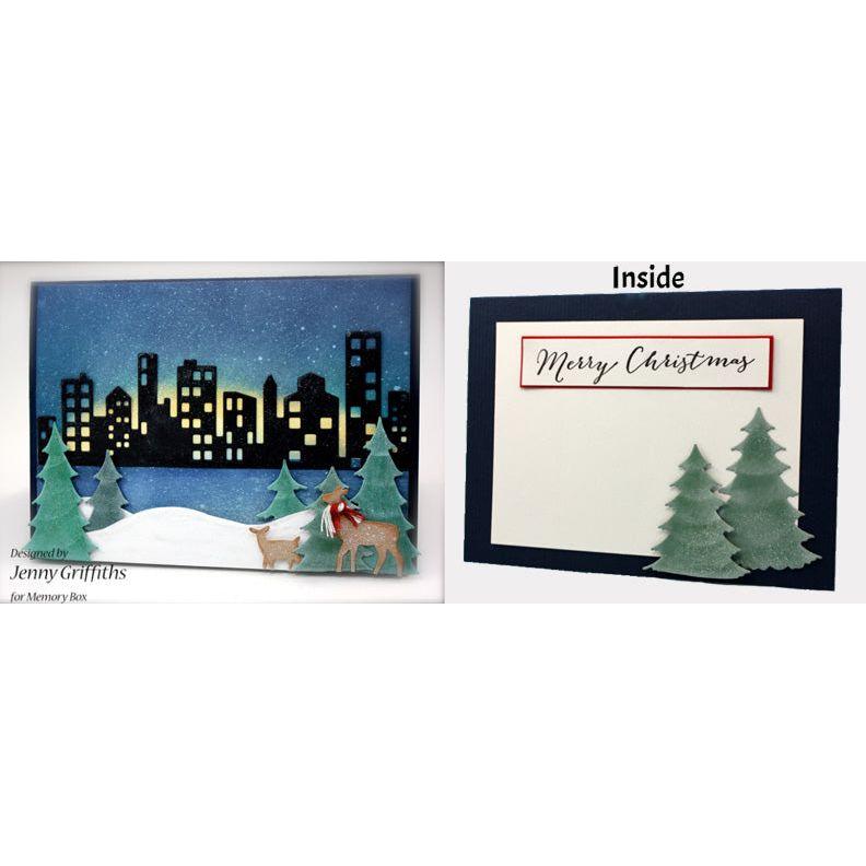 Simon Says Stamp! Memory Box DEER TRIO Craft Die 98166