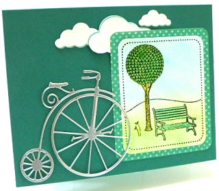Simon Says Stamp! Memory Box PUFFY CLOUDS Craft Die 98172