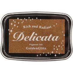 Simon Says Stamp! Tsukineko GOLDEN GLITZ Delicata Ink Pad DE-000-191