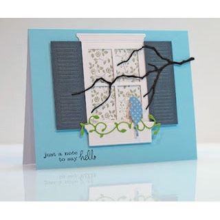 Simon Says Stamp! Poppy Stamps SMALL MADISON WINDOW Craft Die 816