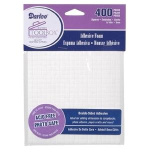 Simon Says Stamp! Darice 400 Adhesive 3/16 inch Foam Squares 5mm 1206-02