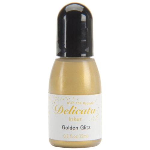 Simon Says Stamp! Tsukineko Delicata GOLDEN GLITZ REFILL Ink RC-000-191