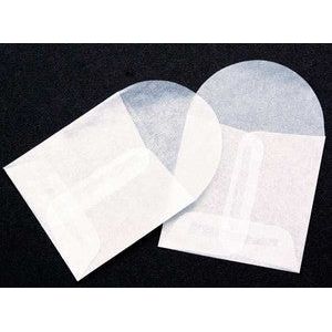Simon Says Stamp! Clear Bags 2 x 2 GLASSINE ENVELOPES Pack of 12 CB22GLS