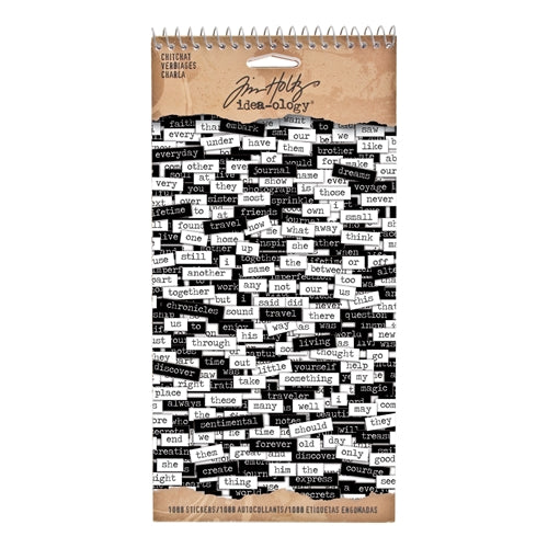 Simon Says Stamp! Tim Holtz Idea-ology 1088 CHITCHAT STICKERS TH92998
