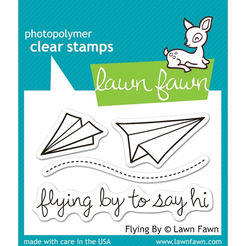 Simon Says Stamp! Lawn Fawn FLYING BY Clear Stamps LF386