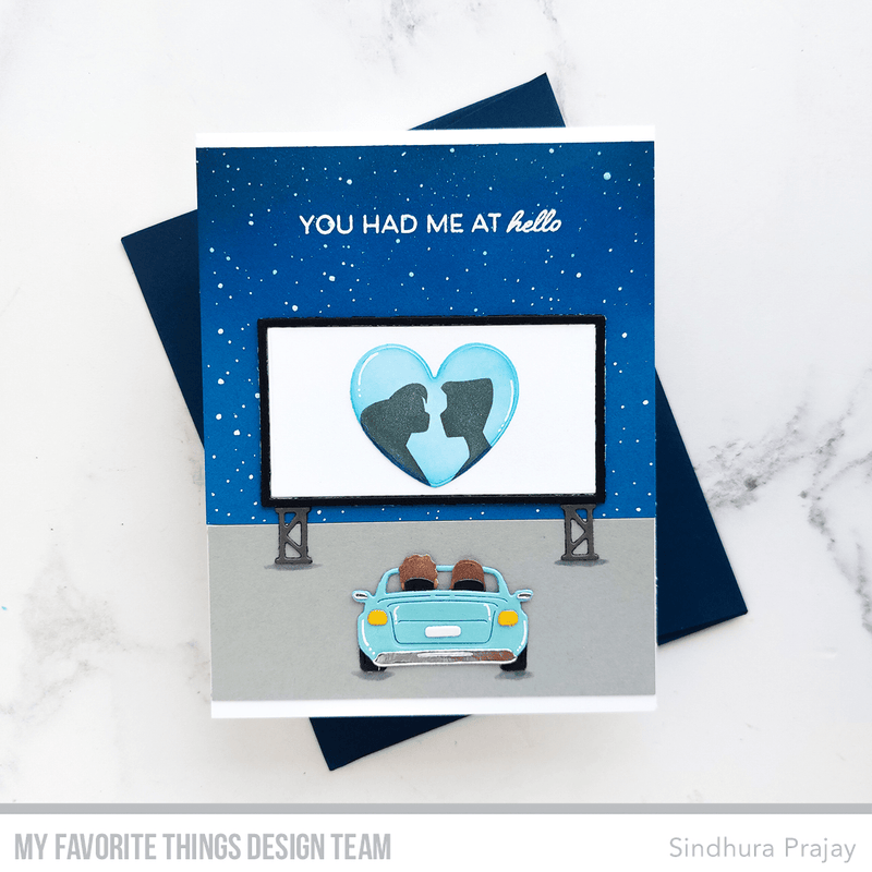 My Favorite Things At The Movies Romance Clear Stamps cs775 You Had Me at Hello | color-code:alt2