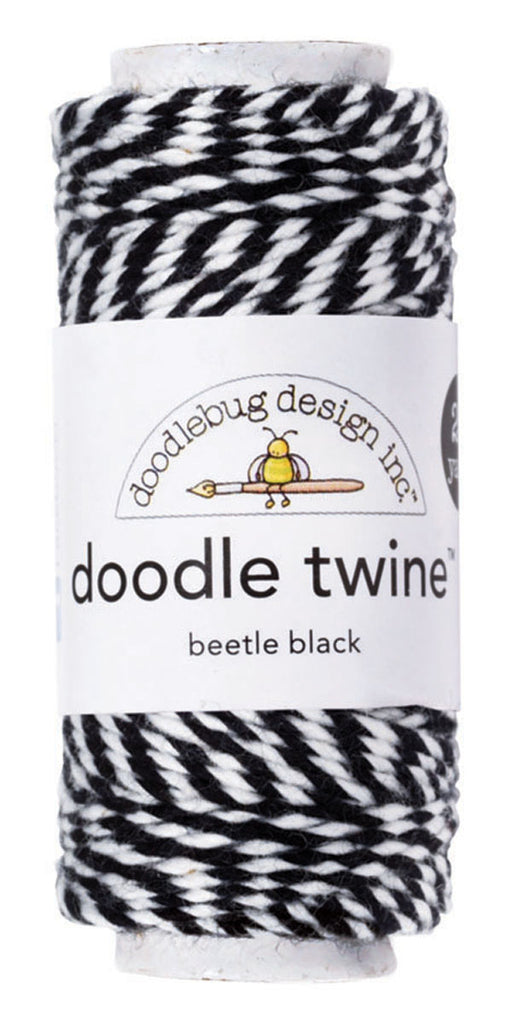 Doodlebug Beetle Black Doodle Twine 2994
