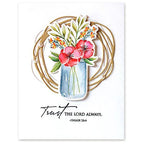 Penny Black Clear Stamps Charisma 30-969 wreath