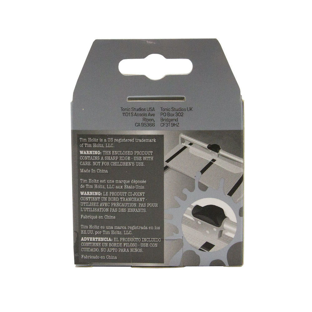 Tim Holtz Tonic Rotary Media Trimmer Replacement Blade 3959e back of box