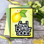 Tim Holtz Distress Ink Pad MOWED LAWN Ranger TIM35008 Feel Better Soon Card | color-code:ALT849