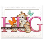 Penny Black Immense Hug Thin Metal Creative Die 51-767 bears