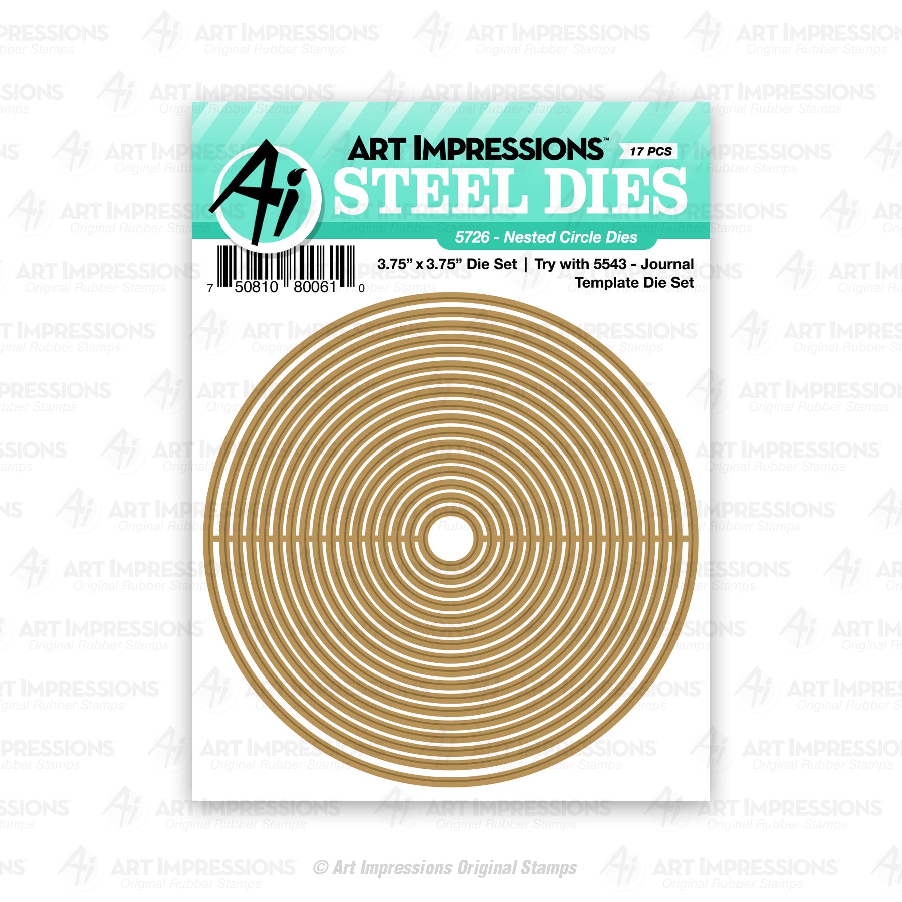 Art Impressions Nested Circle Dies 5726