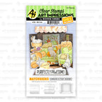 Art Impressions Matchbook Cats Clear Stamps and Dies 5730