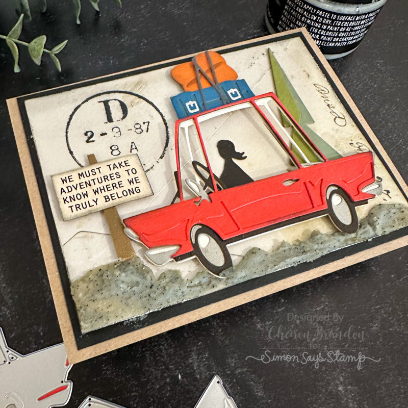 Tim Holtz Sizzix ROAD TRIP Colorize Thinlits Dies 666288 | color-code:ALT02