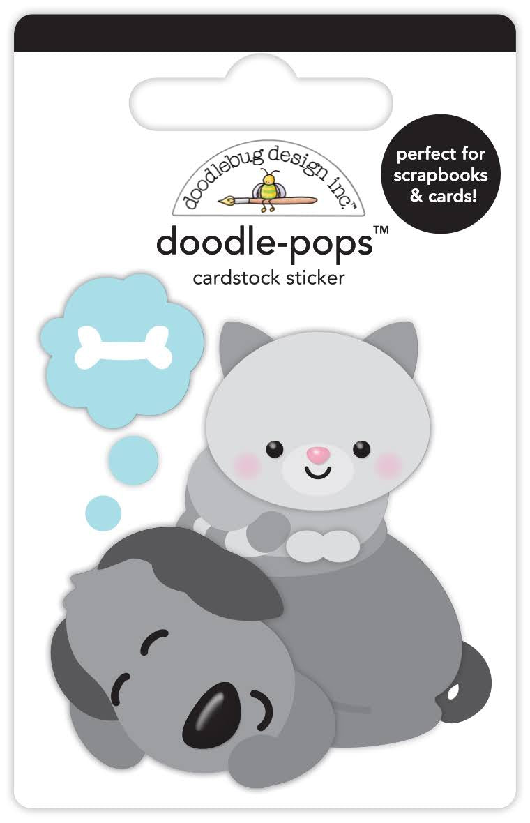 Doodlebug Design Inc. - Pretty Kitty - Doodle-Pops - Playful Pals
