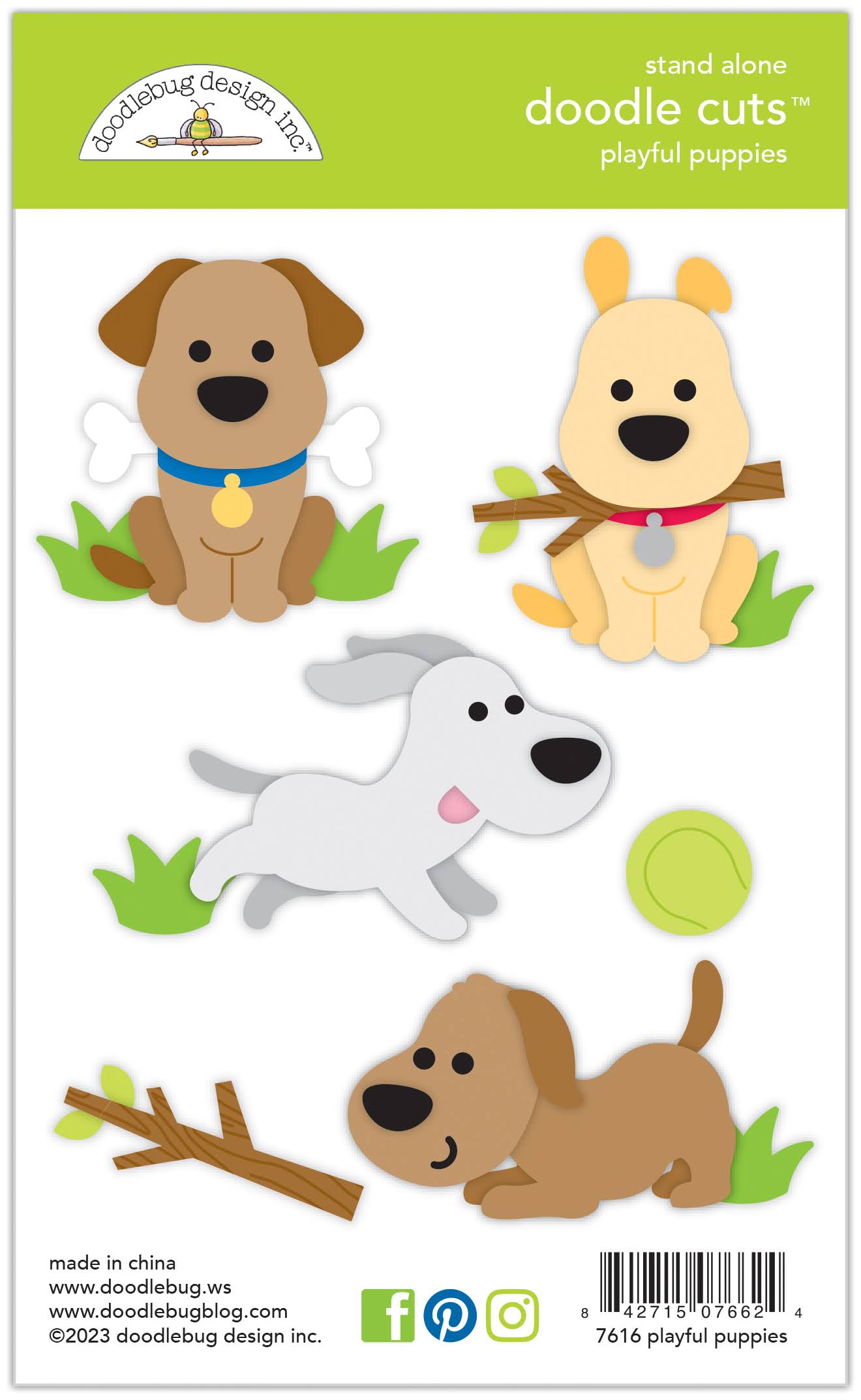 Doodlebug Playful Puppies Dies 7662 – Simon Says Stamp